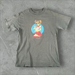 Vintage Hookups Shirt‎ Mens Small Green 90s Suzi Twin Girls Skate Anime Rare